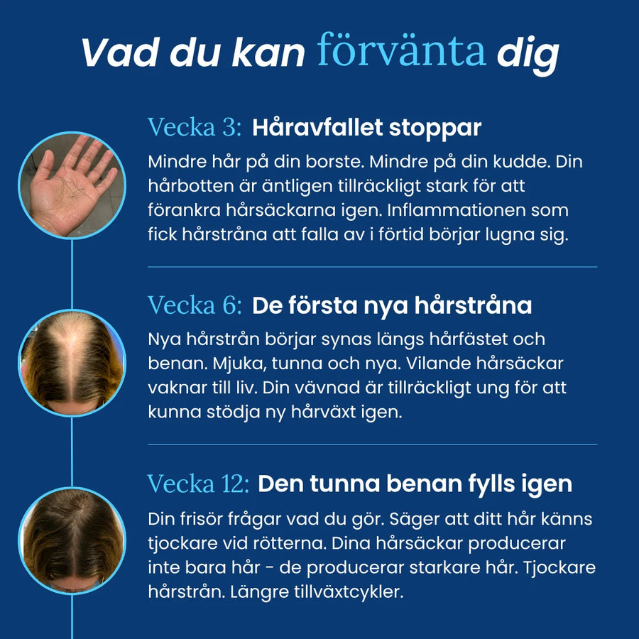 Vad du kan förvĂ€nta dig â vecka 3, 6 och 12