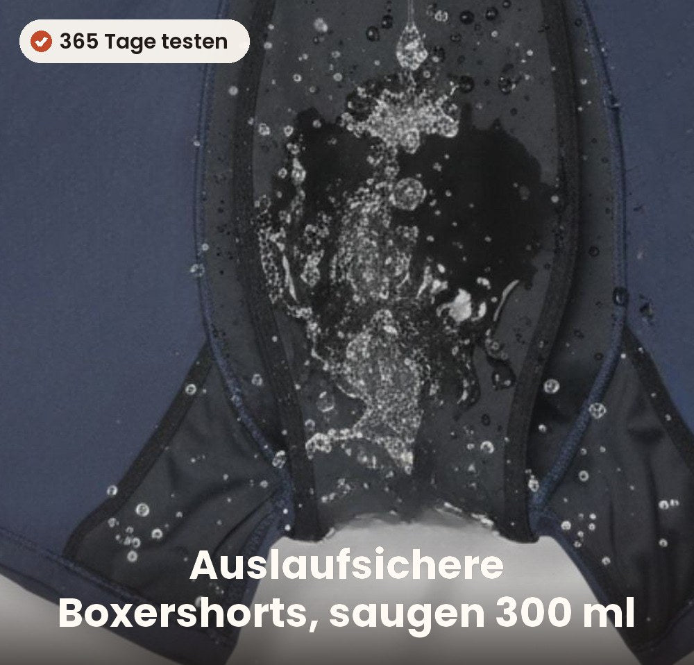 Auslaufsichere Boxershorts für Männer