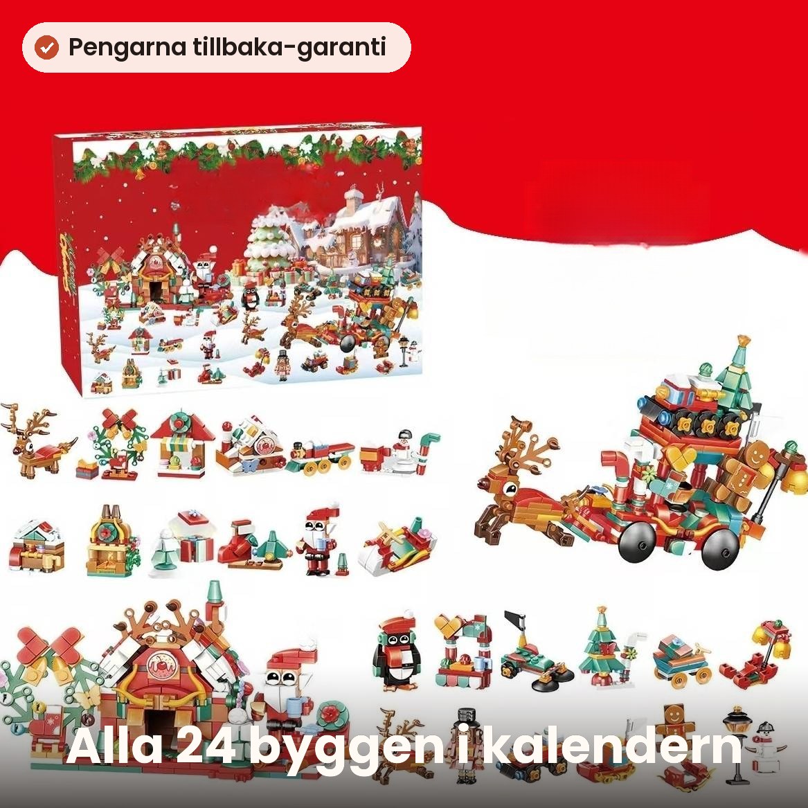 Lucka upp, bygg, ställ i byn