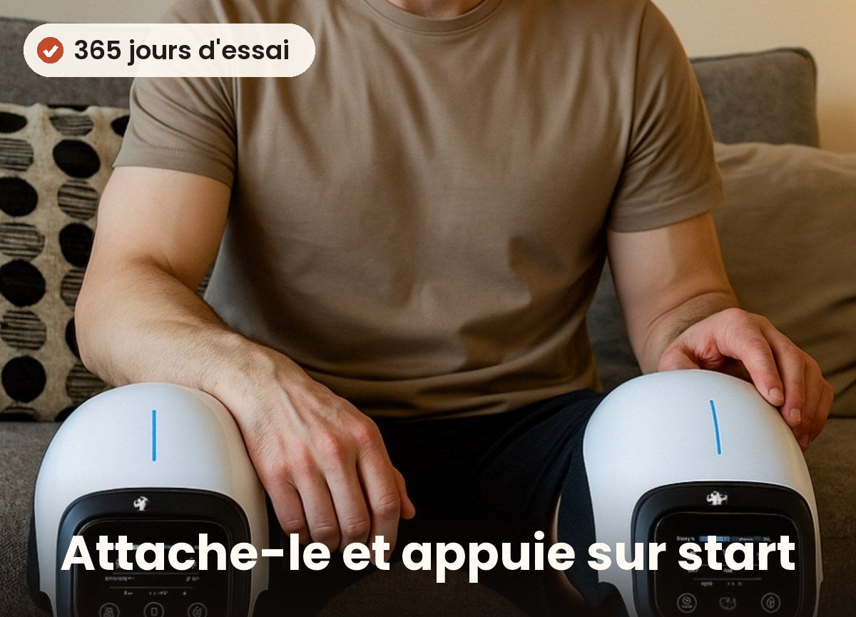 On l'attache, on appuie, on se détend
