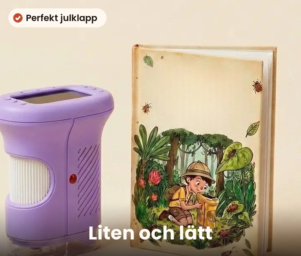 Från 4 år, med en vuxen i början