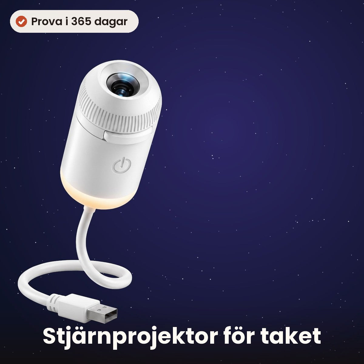 Stjärnprojektor med motivskivor