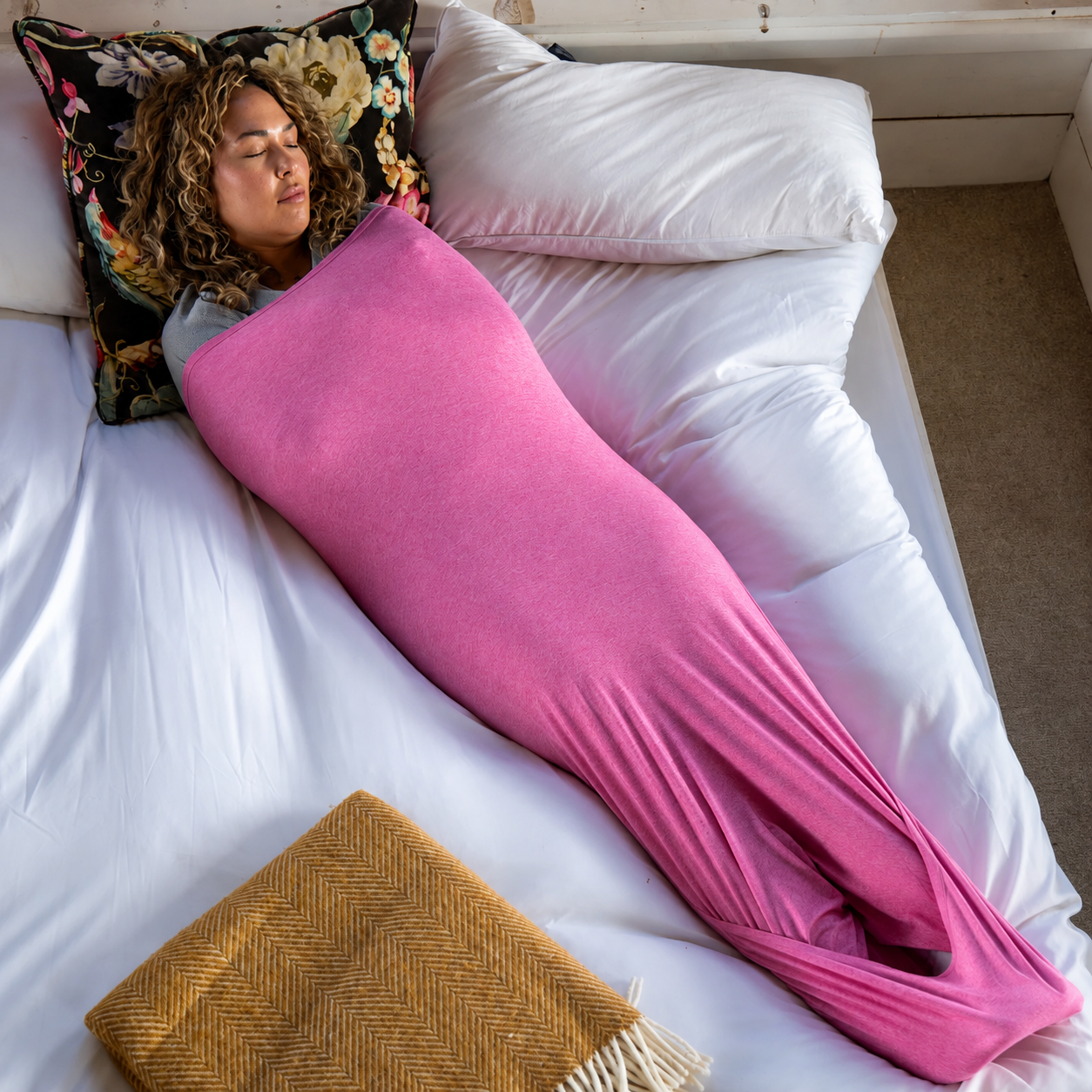 SleepNest sovpod vuxen i rosa