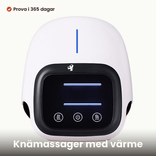 Knämassager med värme och vibration