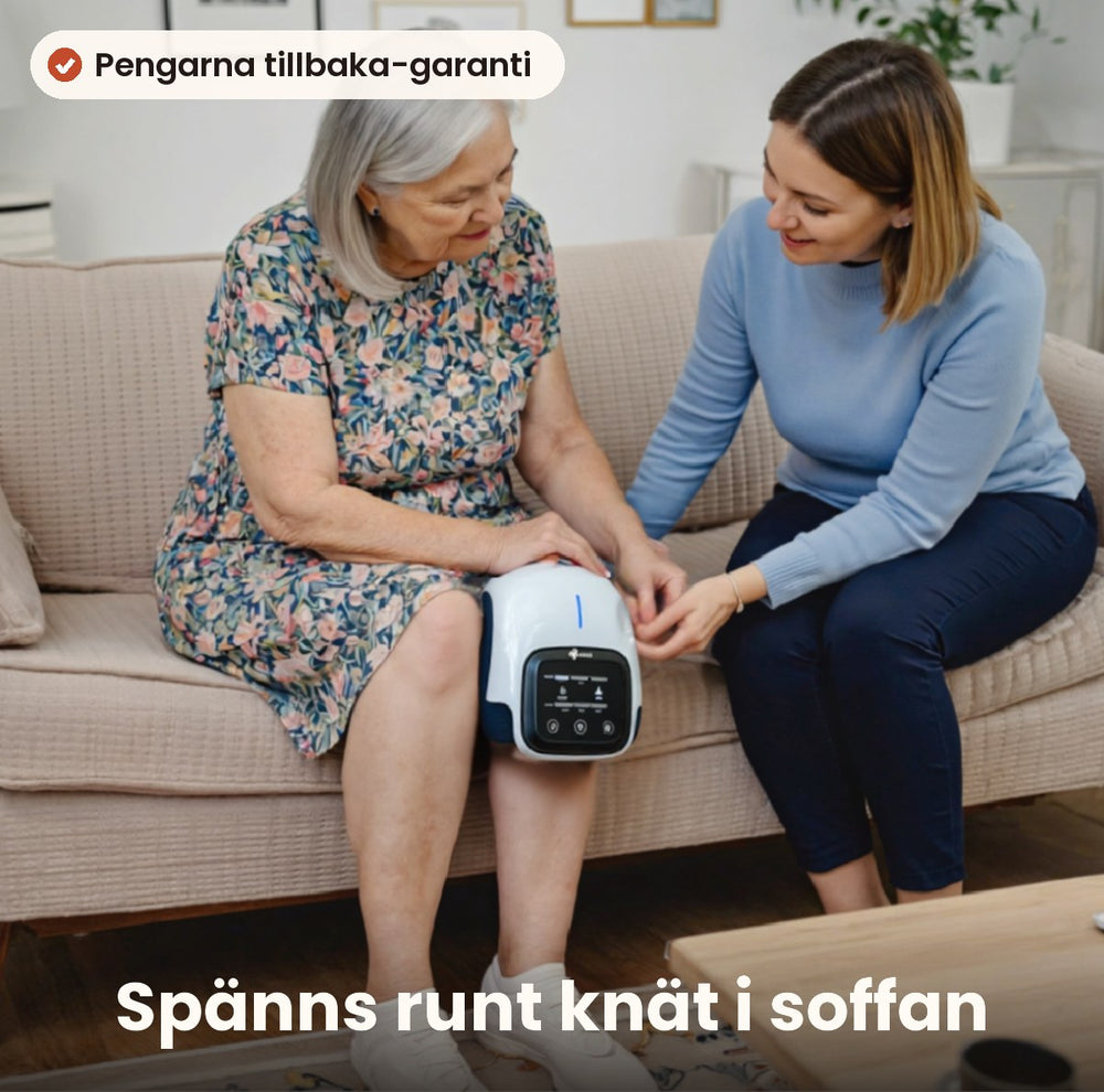 Till den som har stela knän på kvällen