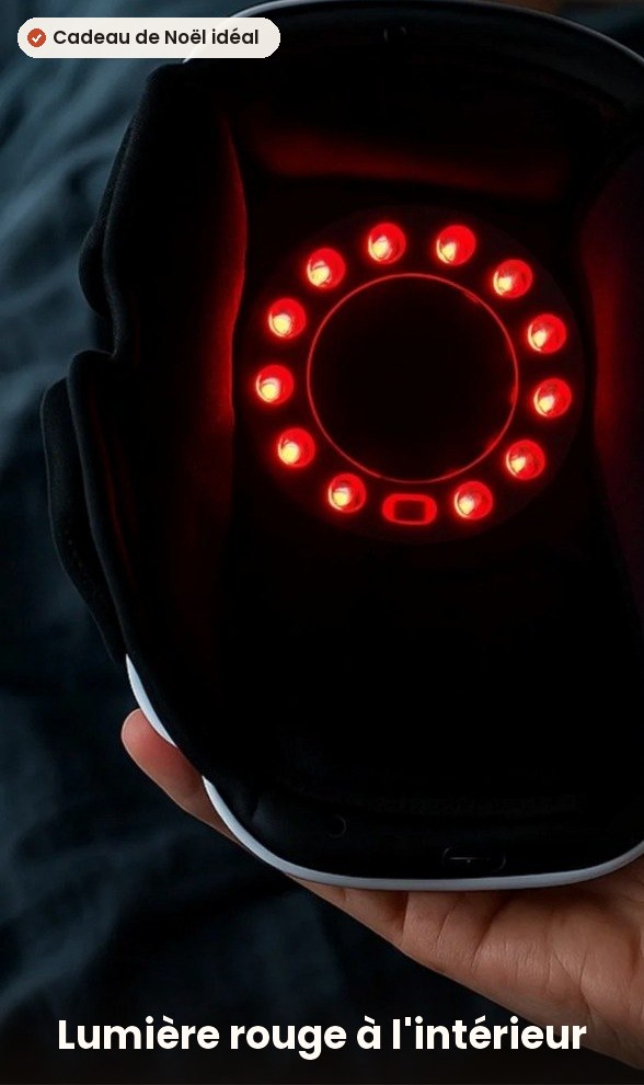 Chaleur, vibration et lumière rouge