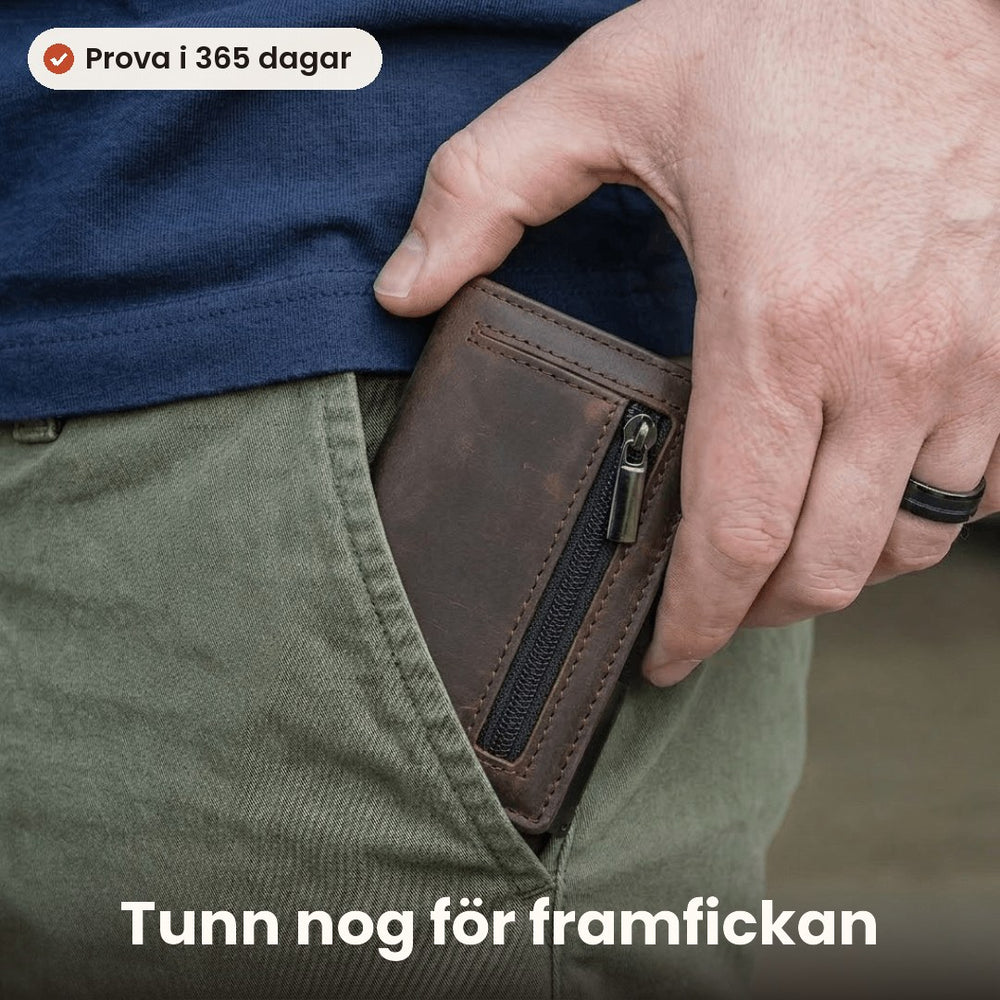 Tunn nog för framfickan