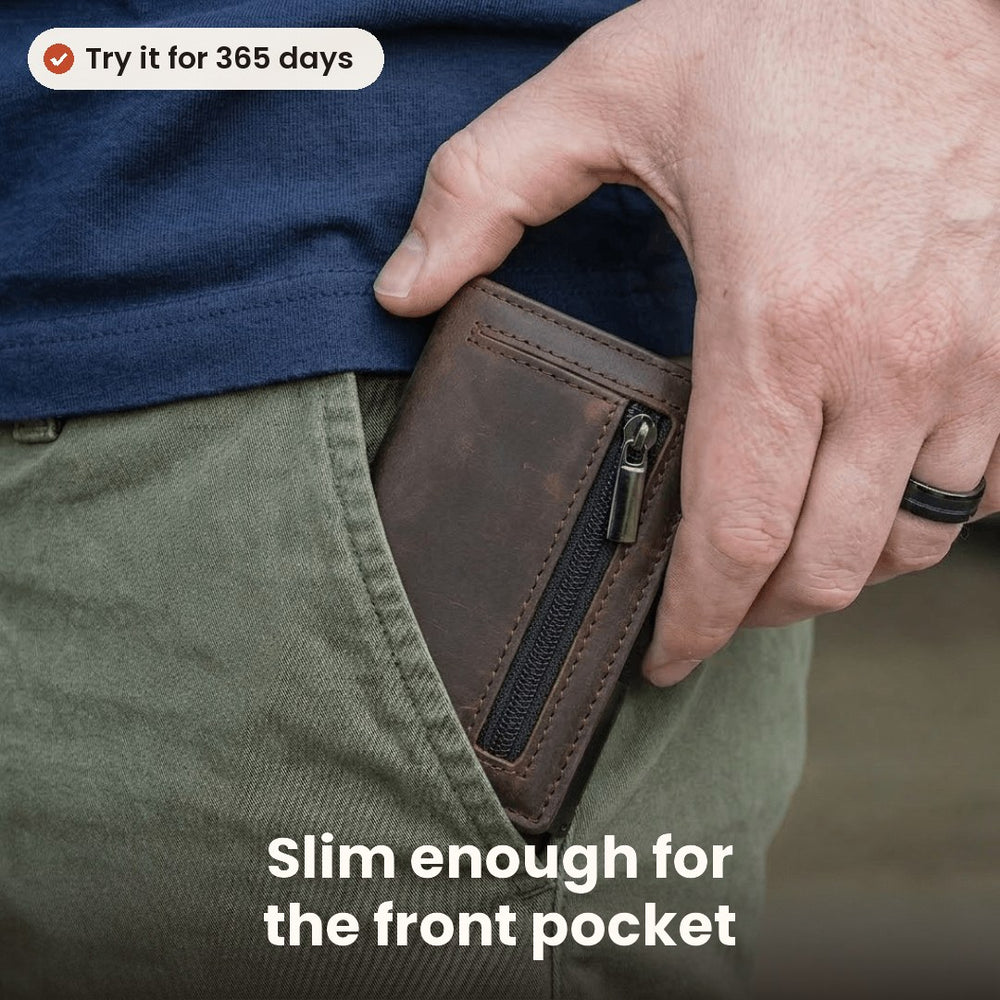 Slim enough for the front pocket