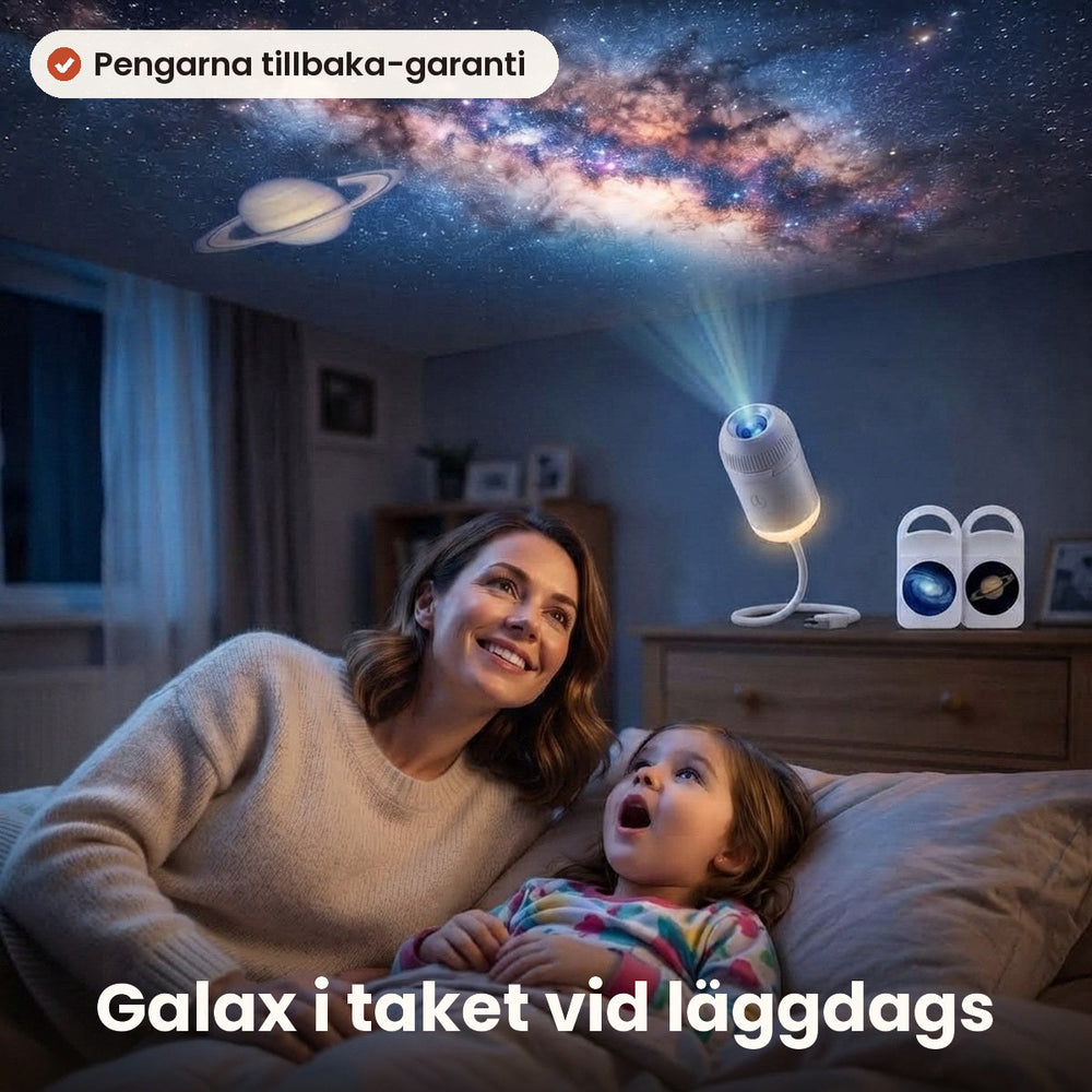 Stjärnor i taket vid läggdags
