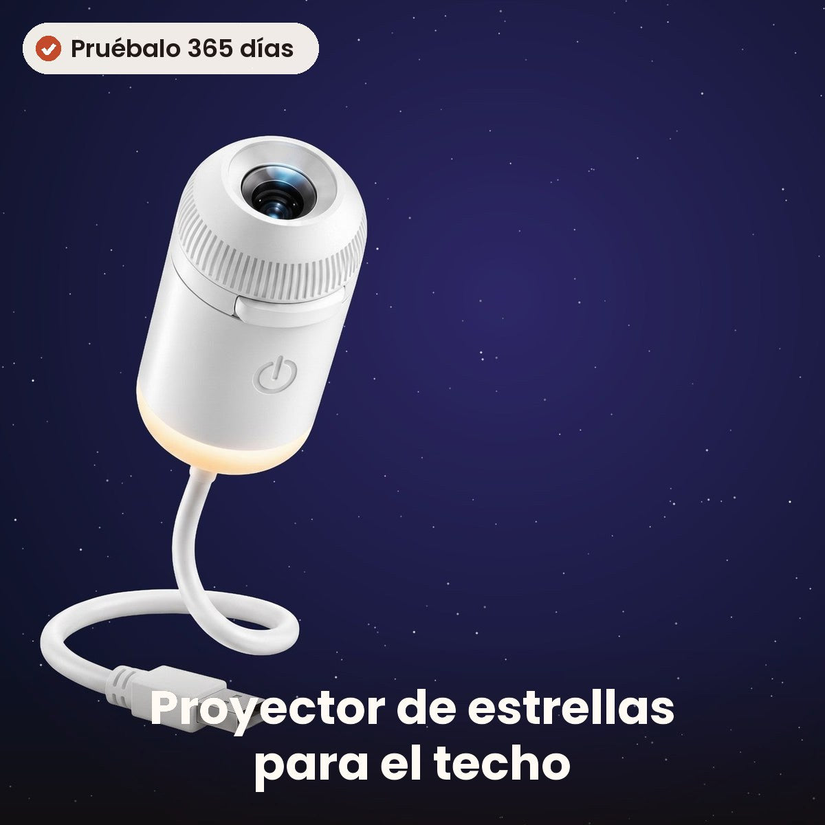 Proyector de estrellas con discos de imágenes