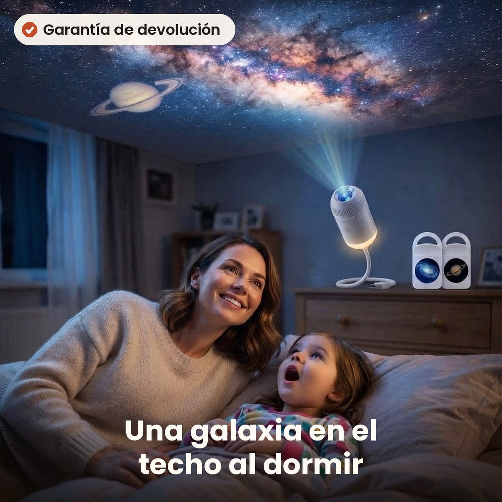 Estrellas en el techo a la hora de dormir