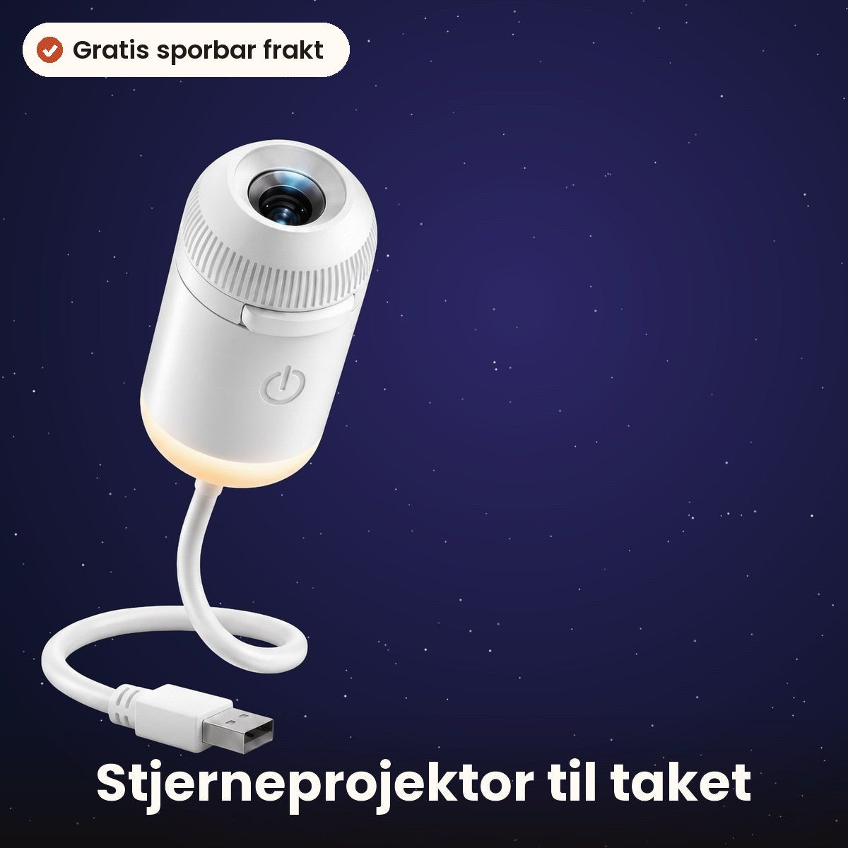 Stjerneprojektor med motivskiver