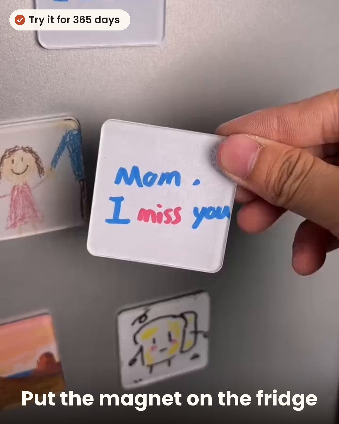 Their art, every time you open the fridge