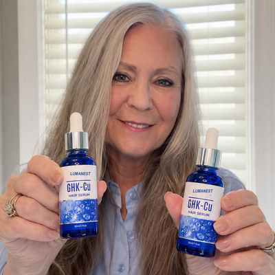 Kund med Lumanest-serum